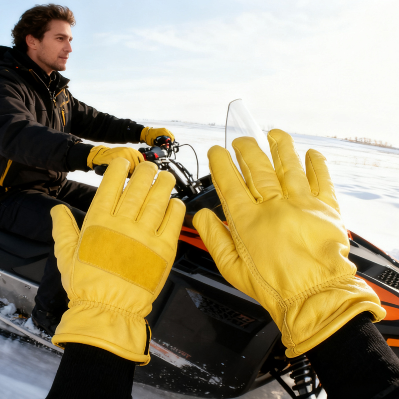 Mens Motorcycle Winter Gloves  - Winter Glove Insulated reseña y precio