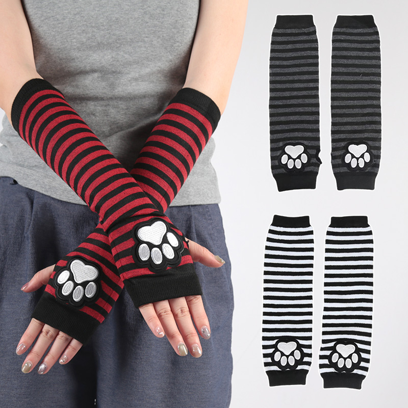 Unisex Black Fingerless Gloves - Fingerless Glove Knit reseña y precio