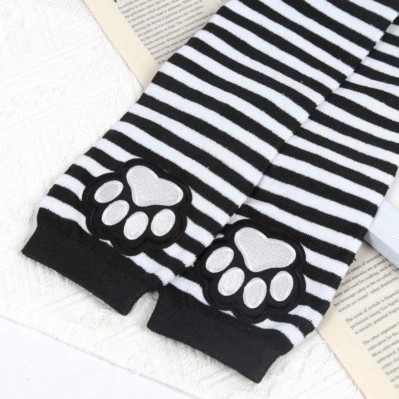 Unisex Black Fingerless Gloves - Fingerless Glove Knit reseña y precio