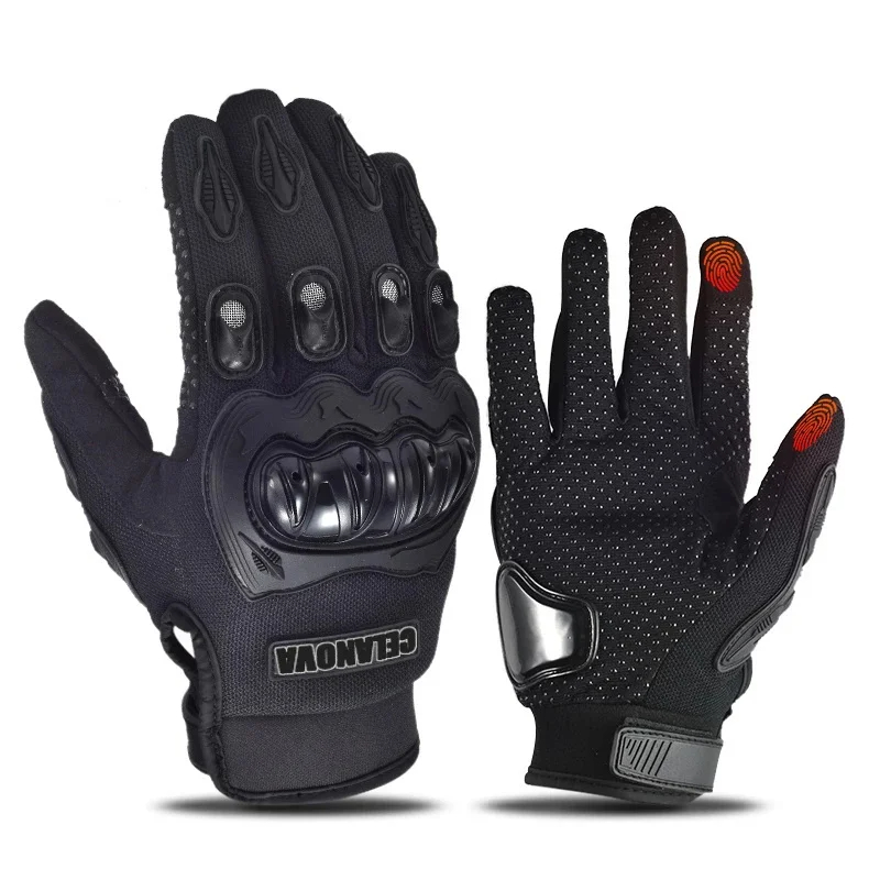 New Men Bicycle Motorcycle Glo - Motorcycle Glove Knuckle reseña y precio