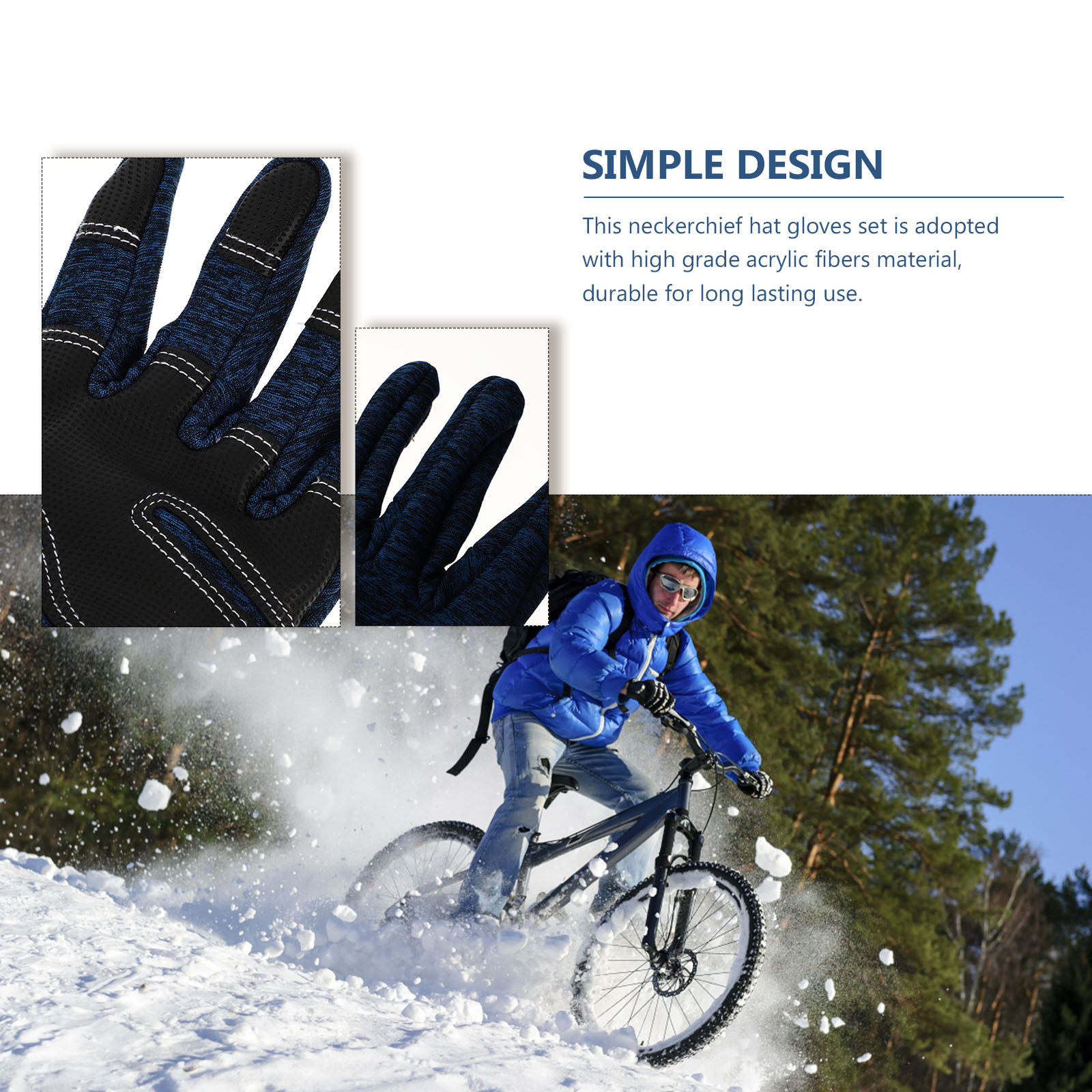 1Pair Premium Winter Gloves fo - Winter Glove Insulated reseña y precio