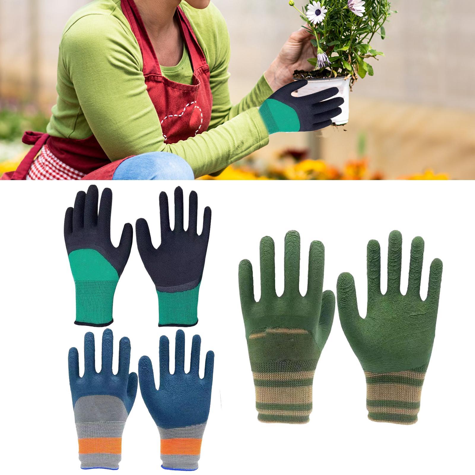 1 pair Womens Gardening Gloves - Gardening Glove Waterproof reseña y precio