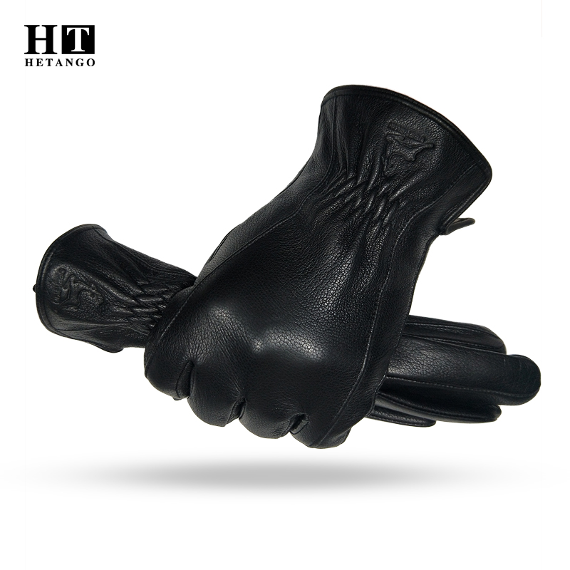  Winter Men's Black Buckskin  - Wool Glove Lined reseña y precio