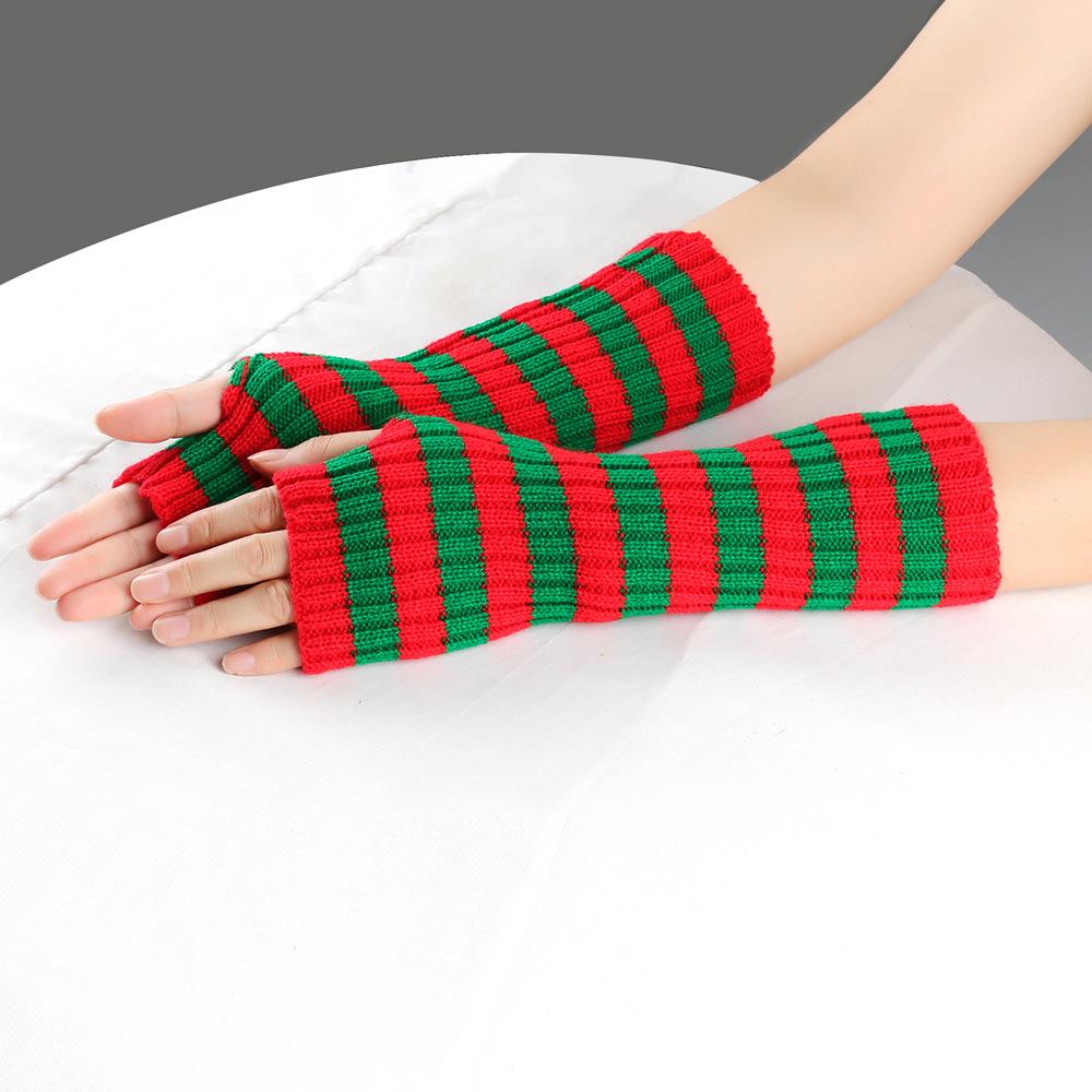 Winter Warm Long Sleeves Gothi - Fingerless Glove Knit reseña y precio