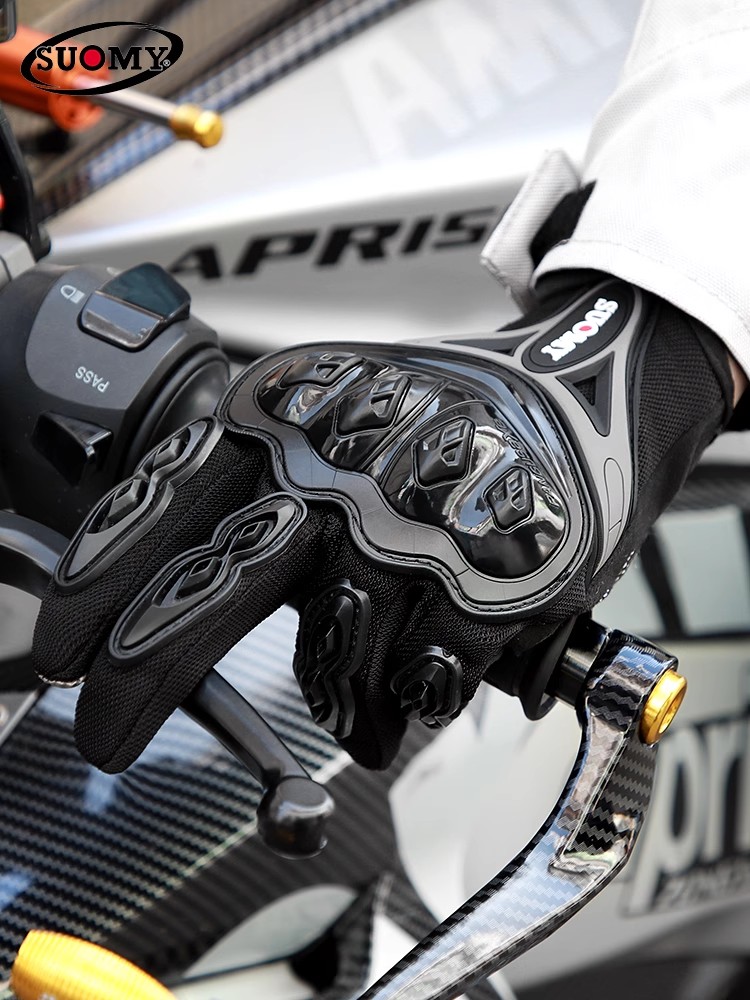 SUOMY Summer Touchscreen Motor - Motorcycle Glove Knuckle reseña y precio