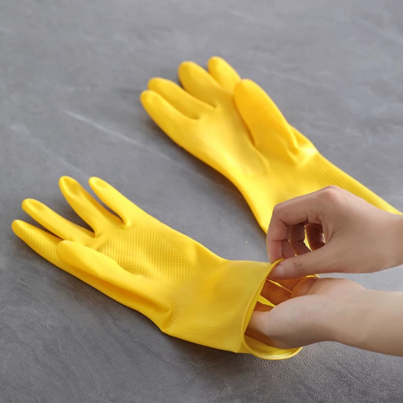 1/3/5/10PCS Rubber Gloves Wash - Dish Glove Rubber reseña y precio