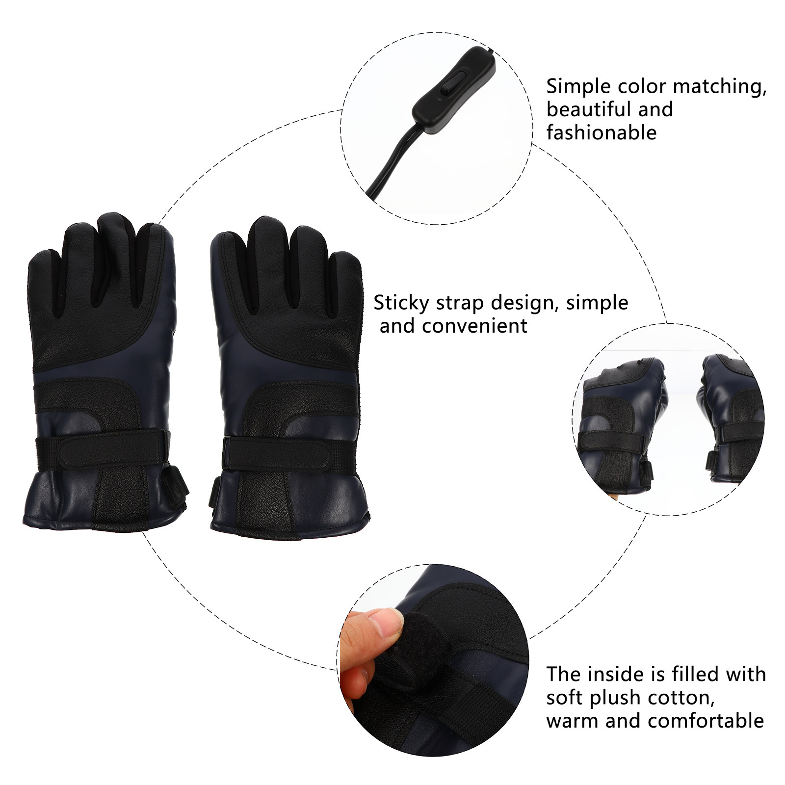 1Pair USB Electric Heated Glov - Winter Glove Insulated reseña y precio